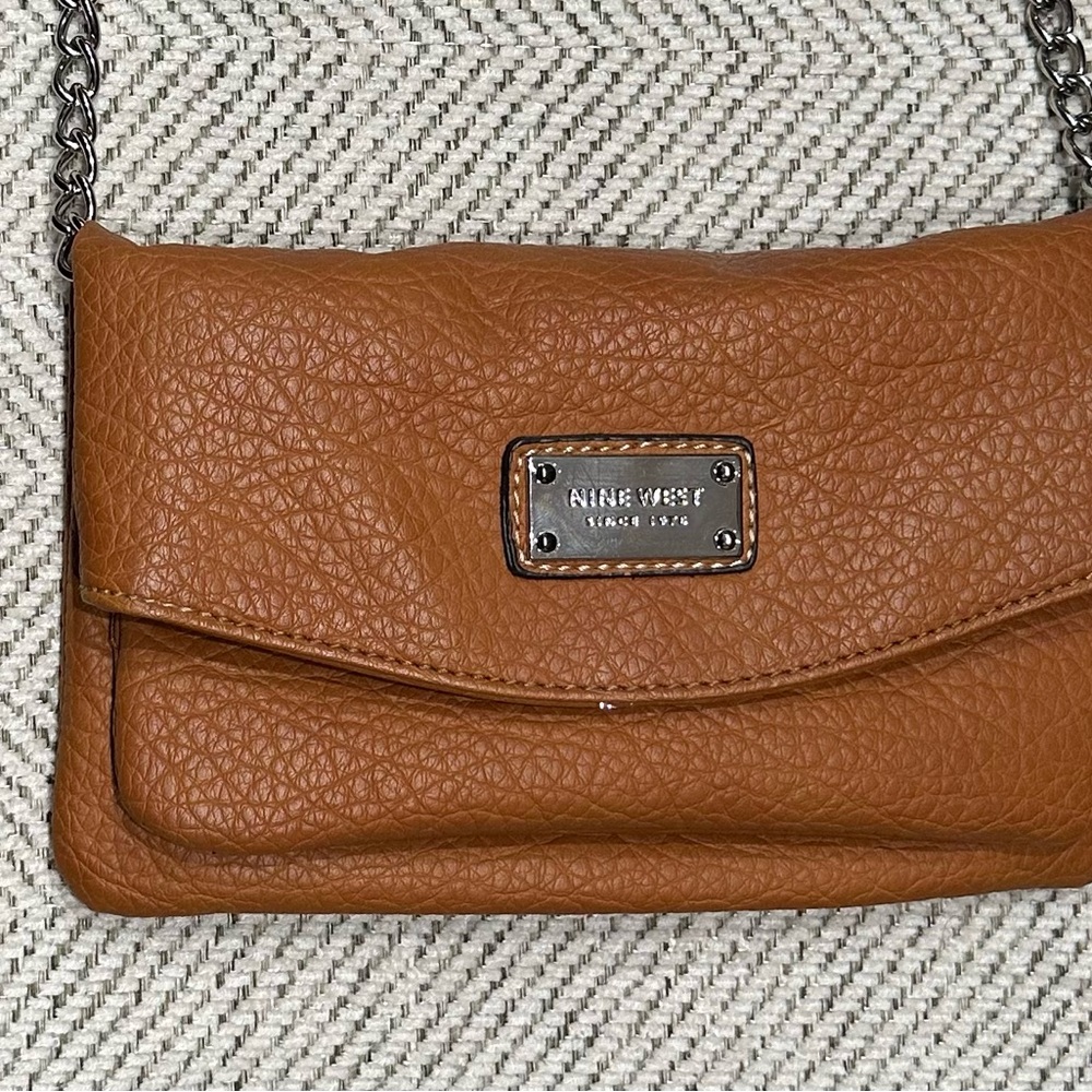Nine West Tan Crossbody Bag